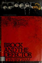 Cover of: Brock and the defector by John Bingham