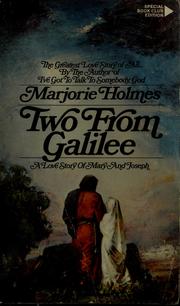 Cover of: Two from Galilee | Marjorie Holmes