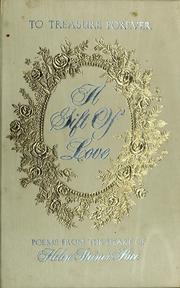 Cover of: "A gift of love"