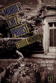 Cover of: Murder chez proust by Estelle Monbrun