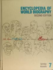 Cover of: Encyclopedia of world biography: Brice - Ch'iPai-Shih