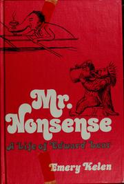Mr. Nonsense by Emery Kelen
