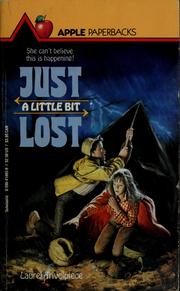 Cover of: Just a little bit lost