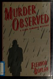 Murder observed by Eleanor Boylan