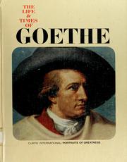 Cover of: The life & times of Goethe by Horst Hohendorf