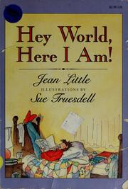 Cover of: Hey world, here I am! by Jean Little