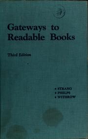 Gateways to readable books by Ruth May Strang