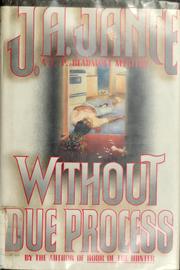 Cover of: Without due process: a J.P. Beaumont mystery