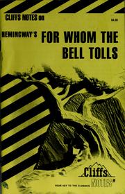 Cover of: For whom the bell tolls: notes