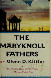 Cover of: The Maryknoll Fathers