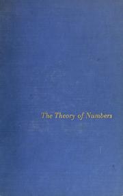Cover of: The theory of numbers.