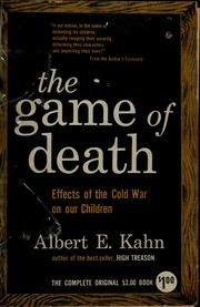 The game of death by Albert Eugene Kahn