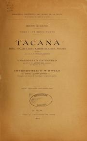 Tacana by Nicolás Armentia