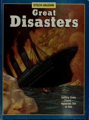 Cover of: Great disasters by Billings, Henry