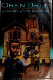 Cover of: Oren Bell by Barbara Burgess, Barbara Hood Burgess