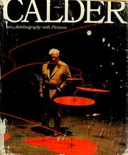 Cover of: Calder; an autobiography with pictures.