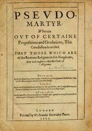 Cover of: Pseudo-martyr