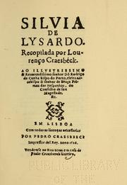 Cover of: Silvia de Lysardo by Bernardo de Brito