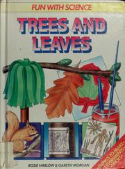 Cover of: Trees and leaves by Rosie Harlow