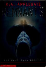 Cover of: Remnants: The Mayflower Project
