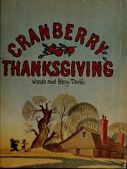 Cover of: Cranberry Thanksgiving by Wende Devlin