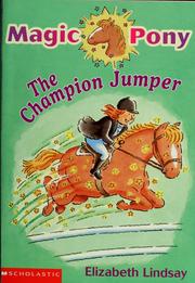 Cover of: The champion jumper by Elizabeth Lindsay