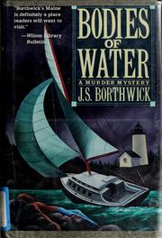 Cover of: Bodies of water