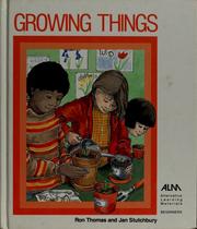 Cover of: Growing things by Ron Thomas