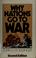 Cover of: Why nations go to war