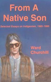 Cover of: From a native son by Ward Churchill