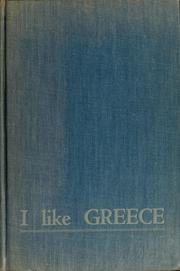 Cover of: I like Greece