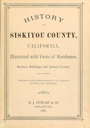 Cover of: History of Siskiyou County, California