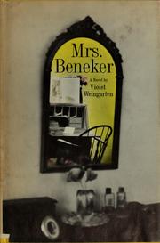 Cover of: Mrs. Beneker