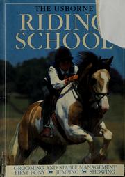 Cover of: The Usborne riding school by Kate Needham