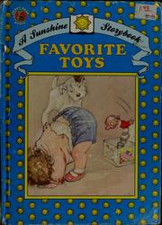 Cover of: FAVORITE TOYS by Jane Resnick