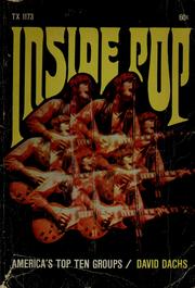 Cover of: Inside pop by David Dachs