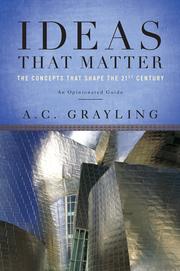 Cover of: Ideas That Matter: The Concepts That Shape The 21st Century