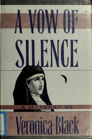 Cover of: A vow of silence