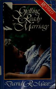 Cover of: Getting ready for marriage