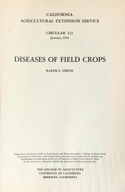 Cover of: Diseases of field crops
