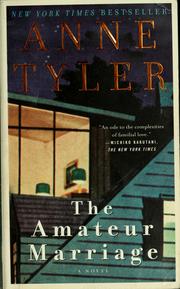 Cover of: The amateur marriage by Anne Tyler