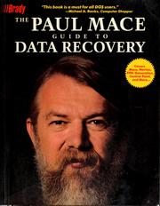 Cover of: The Paul Mace guide to data recovery