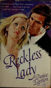 Cover of: Reckless lady