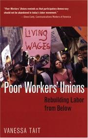 Cover of: Poor Workers' Unions by Vanessa Tait