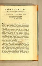 Breve analyse á Malagueta Extraordinaria ou Extravagante, n.° 3 de 28 de maio de 1824 by Luís Augusto May