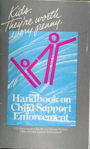 Cover of: Handbook on child support enforcement.