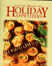 Cover of: Little Book of Holiday Appetizers by n/a