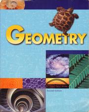 Cover of: Geometry for Christian schools