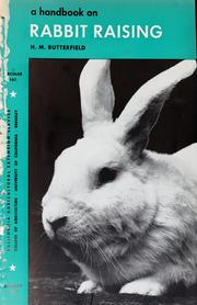 Cover of: A handbook on rabbit raising by H. M. Butterfield