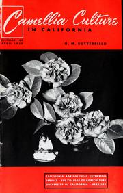 Cover of: Camellia culture in California by H. M. Butterfield